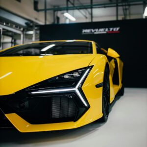 Lamborghini brouillé